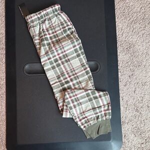 Little Bipsy Adult Unisex Lounge Jogger - Holiday Plaid